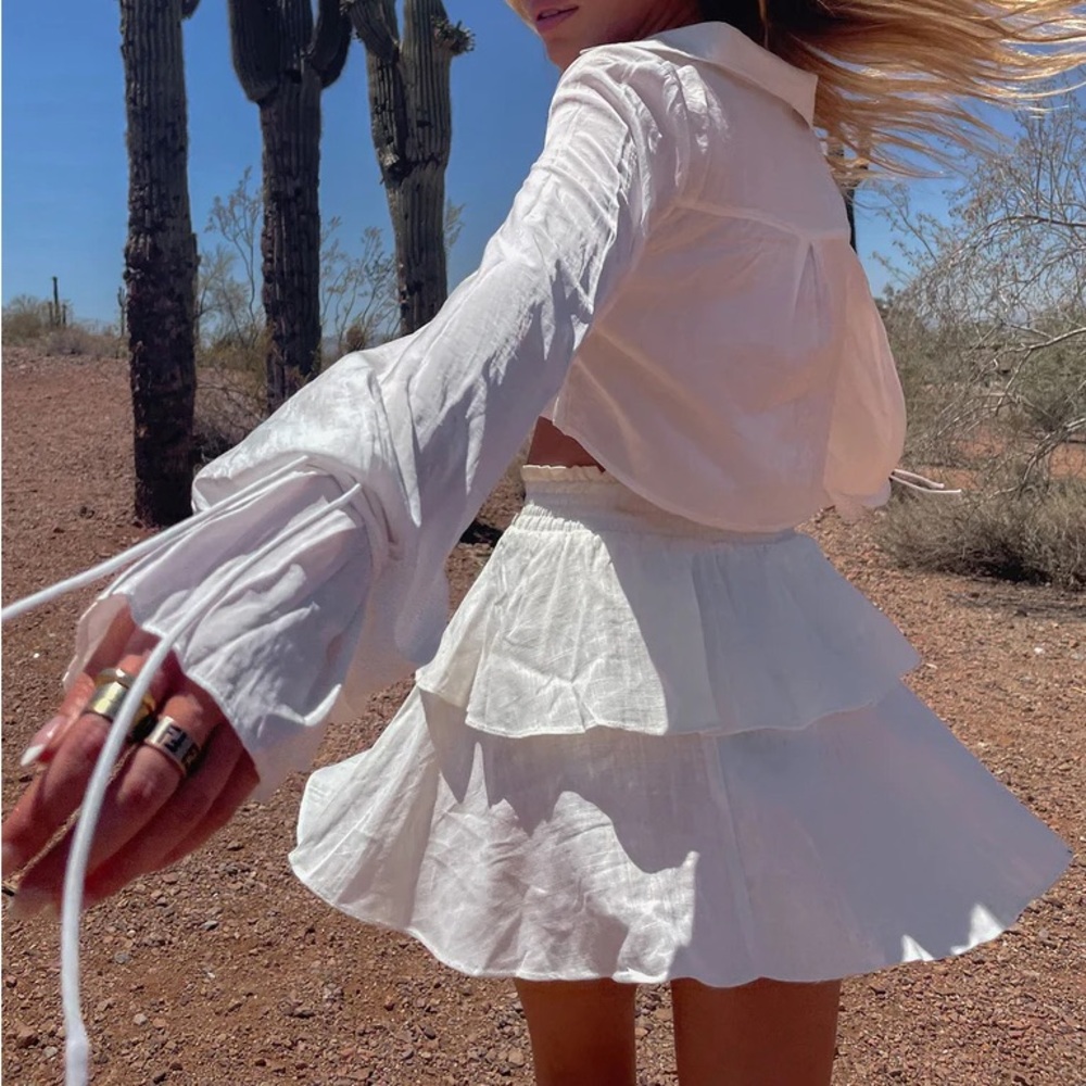 Princess Polly Ruffle Skirt